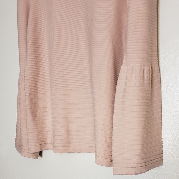 Calvin Klein Bell Sleeve Blouse Top Bohemian Cottagecore Barbiecore Designer - Picture 3 of 15